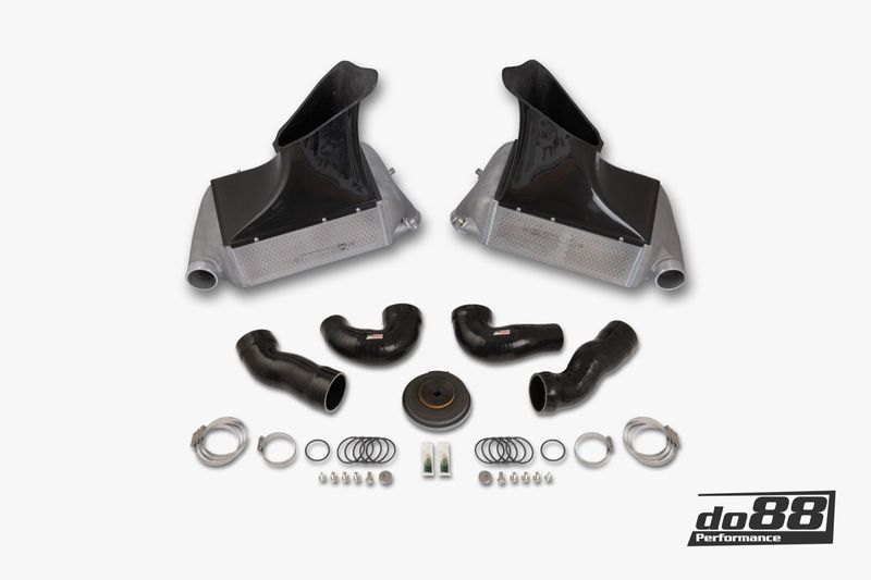 Porsche 911 Turbo (997.2) Intercooler kit MERA för do88 Y-Rör