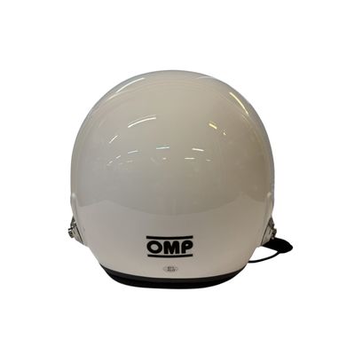 Rallyhjälm OMP J-Rally Vit Öppen