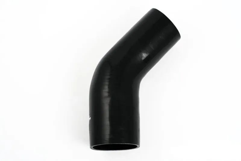Silikonslang Svart 45° 2,75–3,5" (70–89 mm)