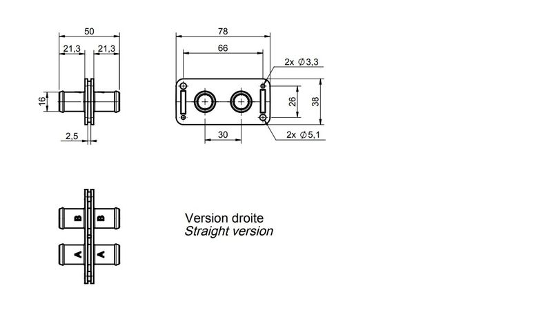 Torpedgenomföring Ø16mm