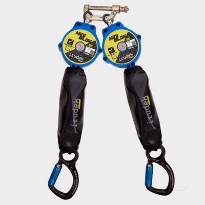 Sekuralt TWINBLOK SE-C Dubbel säkerhetslina