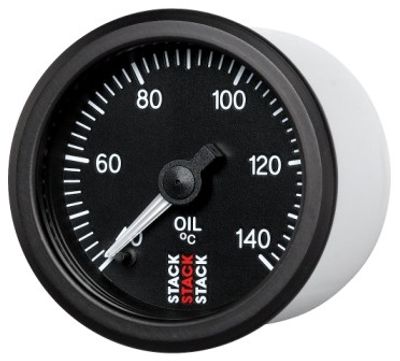 STACK Professionell 52 mm Oljetempmätare 60–140°C