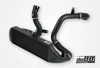 BigPack Intercooler + Tryckrör Svart Polo GTI AW / A1 40 TFSI EVO 3