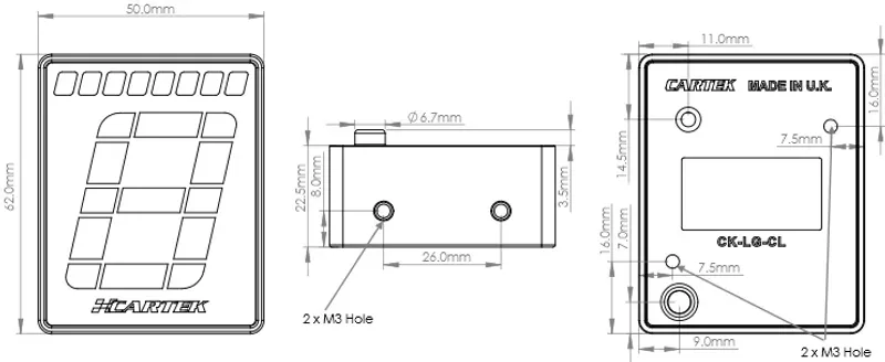 CARTEK Gear Indicator (Club)