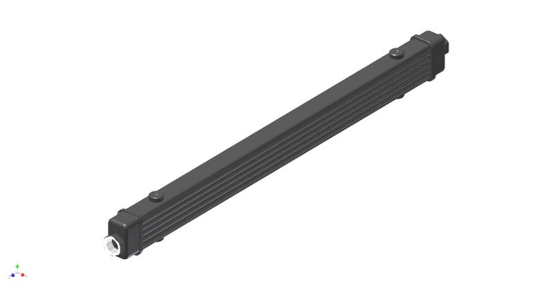 Setrab Slimline Oljekylare 6 Rader