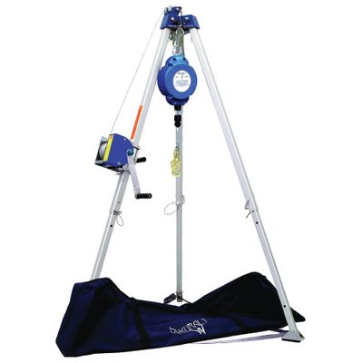 Set - Stativ, Vinsch, Fallskydd SEKURALT