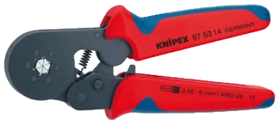 KNIPEX 97 53 14 – kompakt och självinställande crimptång