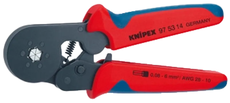 KNIPEX 97 53 14 – kompakt och självinställande crimptång