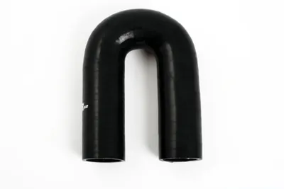 Silikonslang Svart 180° 2,125" (54mm)