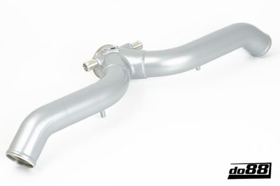 Porsche 997.2 Turbo 2010- Y-Rör, Silver för OEM IC