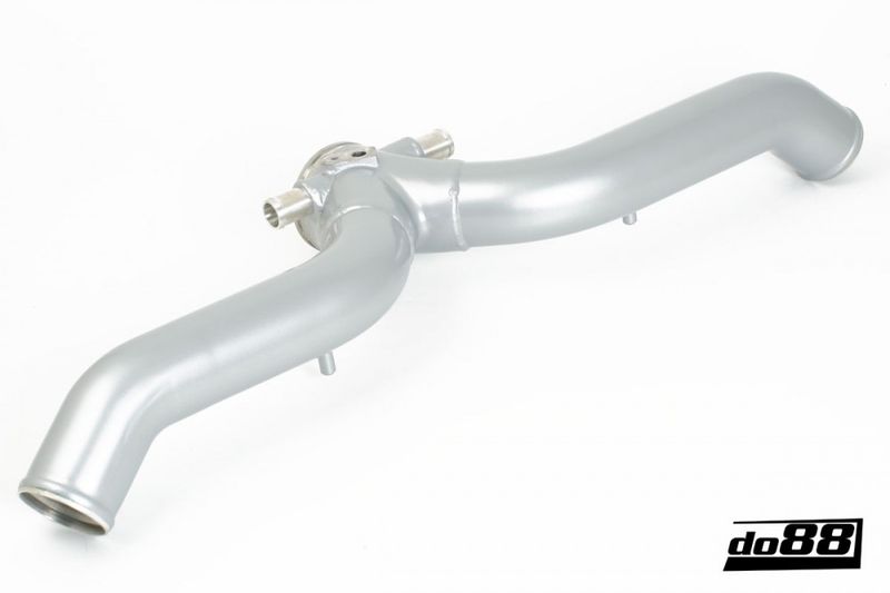 Porsche 997.2 Turbo 2010- Y-Rör, Silver för OEM IC
