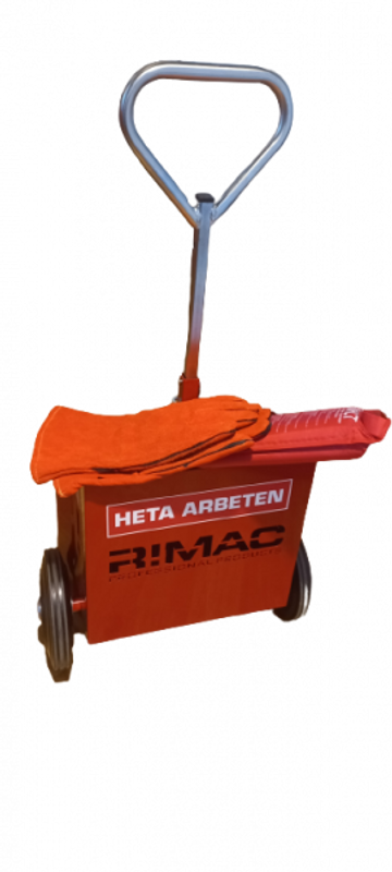 Heta arbeten kärra