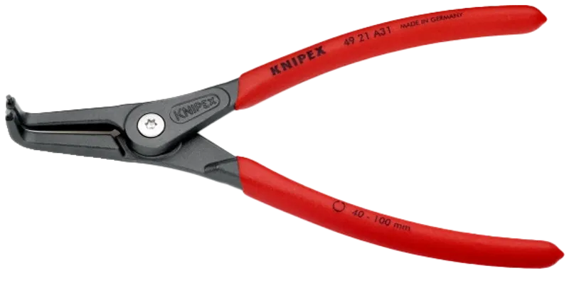KNIPEX Låsringstänger 4921 Utv – med 90° spets