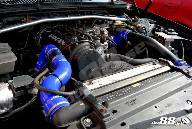 Tryckslangar Volvo 700/900 Turbo (utan AC) Blå