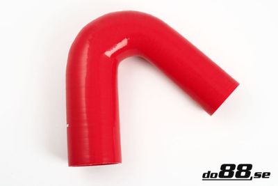 Silikonslang Röd 135 grader 2 - 2,5´´ (51-63mm)