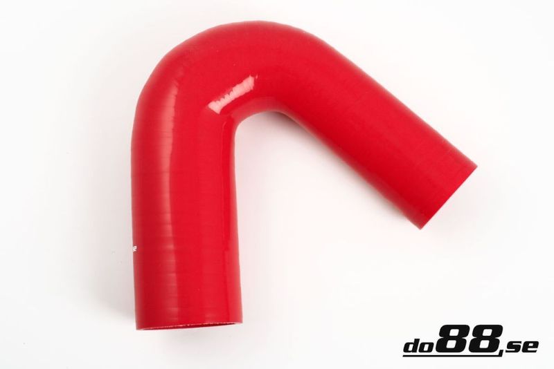 Silikonslang Röd 135 grader 2 - 2,5´´ (51-63mm)