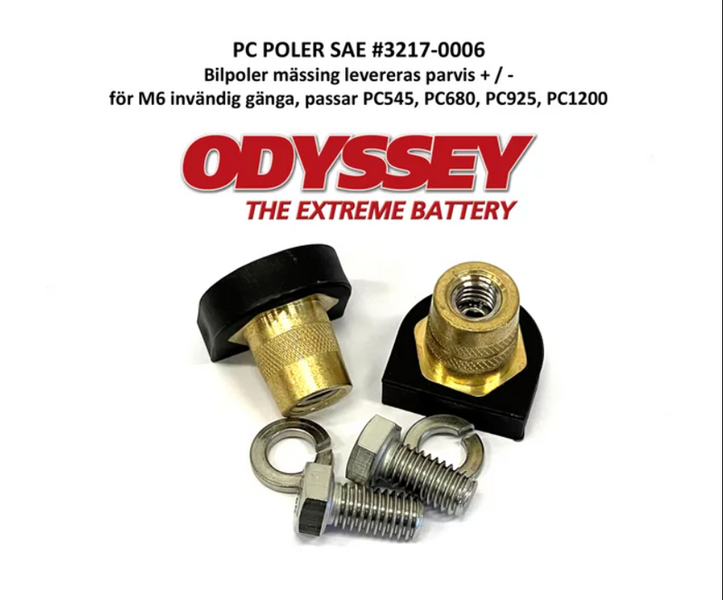 BATTERIPOLER ODYSSEY BATTERIER