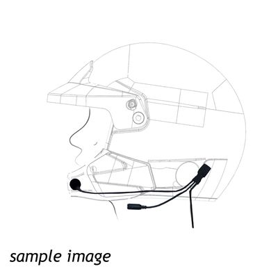 ZN RADIOHJÄLMKIT för halv integrerad jet hjälm(Stilo) hona / hane (Peltor) Nexus 4 PIN STD med öronkåpor