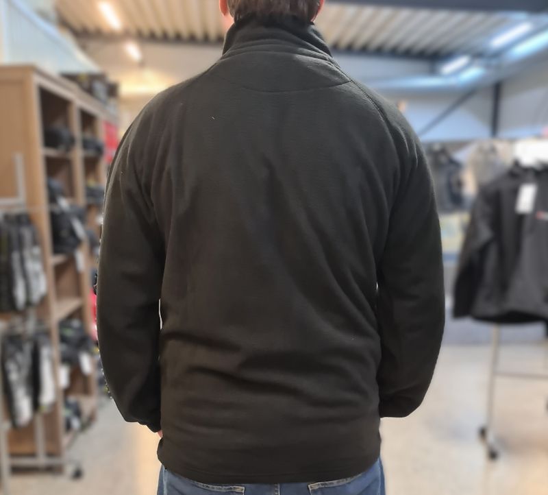 Trendab fleecejacka svart, EN ISO 13688