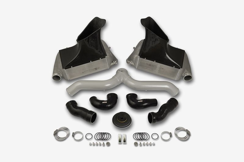 BigPack Porsche 911 Turbo (997.1) Silver Rör