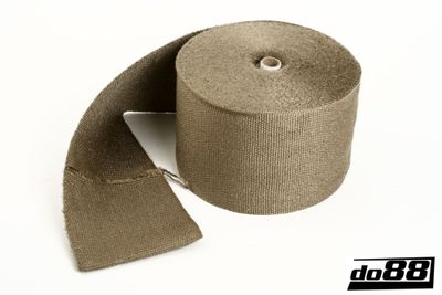 Avgasbandage 800 °C, 152 mm, löpmeter