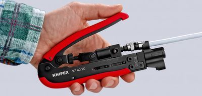 KNIPEX 97 40 20 SB – justerbart kompressionsverktyg