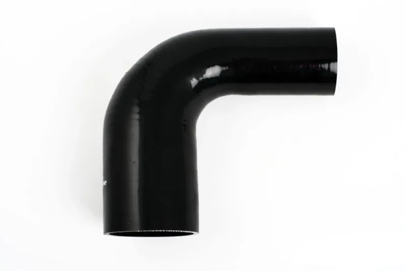 Silikonslang Svart 90° 2,25–3" (57–76 mm)