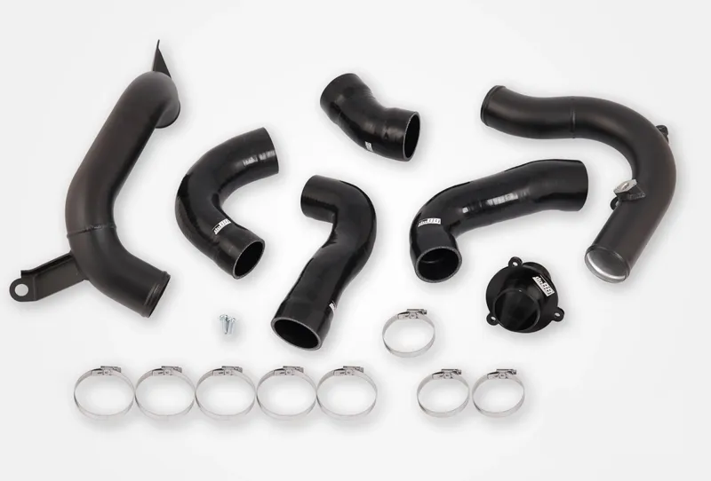 Tryckrör + Turbo Muffler Delete Svart Polo GTI 6C / Ibiza Cupra 6J