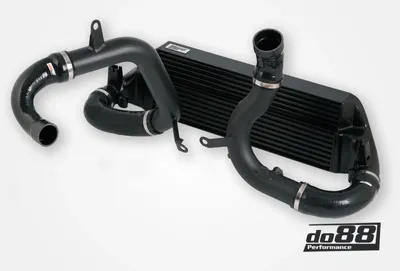 BigPack Intercooler + Tryckrör Svart Polo GTI AW / A1 40 TFSI EVO 3