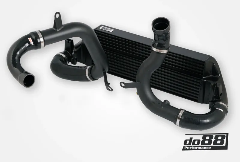 BigPack Intercooler + Tryckrör Svart Polo GTI AW / A1 40 TFSI EVO 3