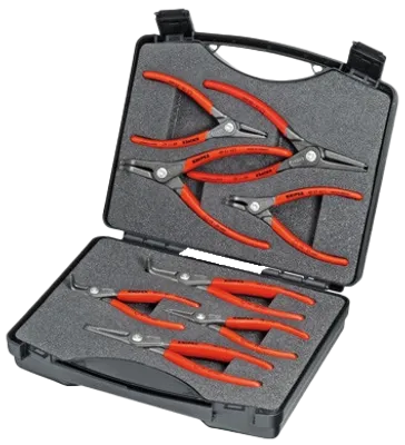 KNIPEX 00 21 25 – komplett låsringstångsats