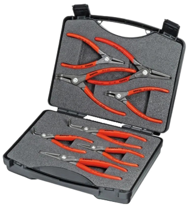KNIPEX 00 21 25 – komplett låsringstångsats