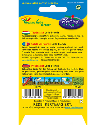 Plocksallat Lollo Bionda