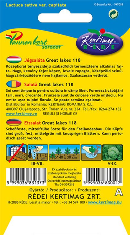 Isbergssallat Great Lakes