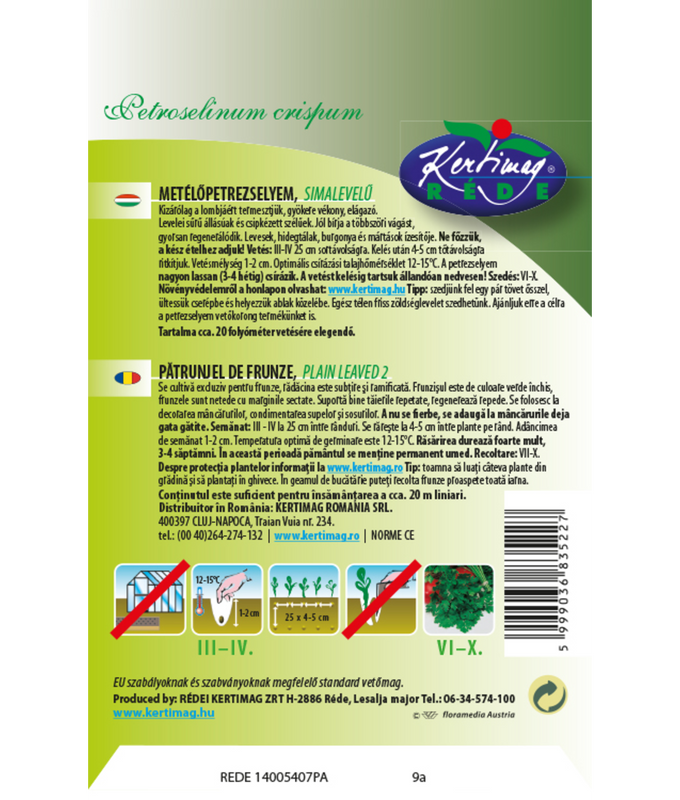 Slätbladig hackpersilja