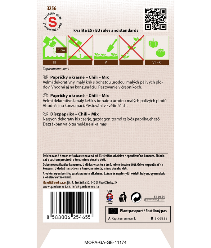 Chili Mix dekorpaprika