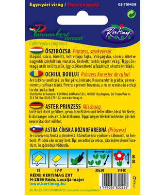 Sommaraster Prinzess Färgmix