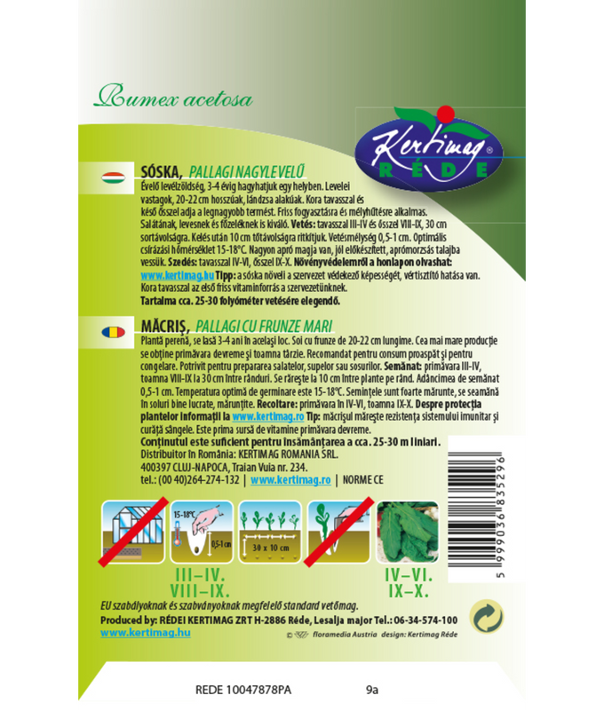 Ängssyra Pallagi storbladig