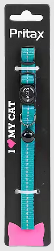 Katthalsband med reflex