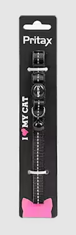 Katthalsband med reflex