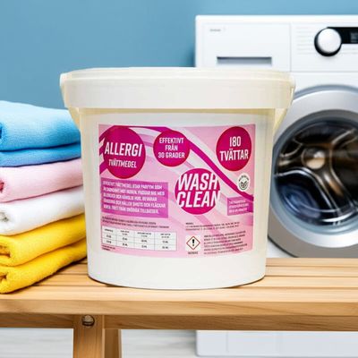 Washclean Allergivättmedel 180 tvättar