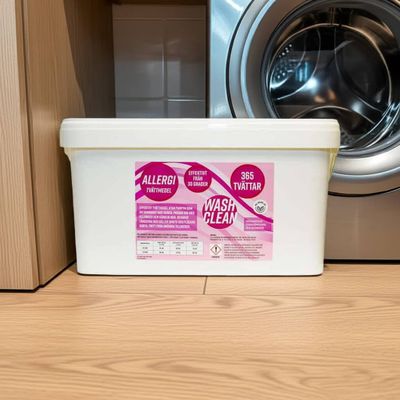 Washclean Allergivättmedel 365 tvättar
