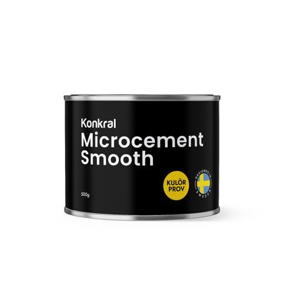 Microcement Smooth Kulörprov 0,5 kg