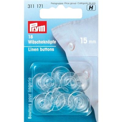 Prym Linneknappar ´Transparent´