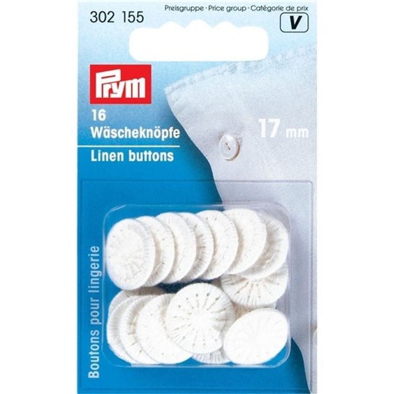 Prym Linneknappar ´Twist´ 17 mm