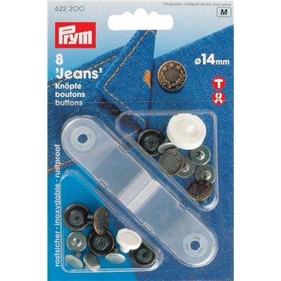 Prym Jeansknappar Kopparfärgad