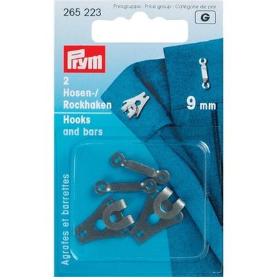 Prym Byx- och kjolkrokar 9 mm