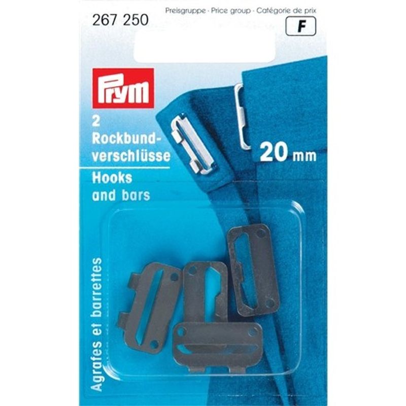 Prym Krokar till Kjolar Svart
