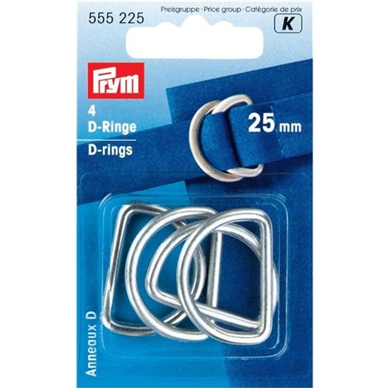 Prym D-ringar 25 mm