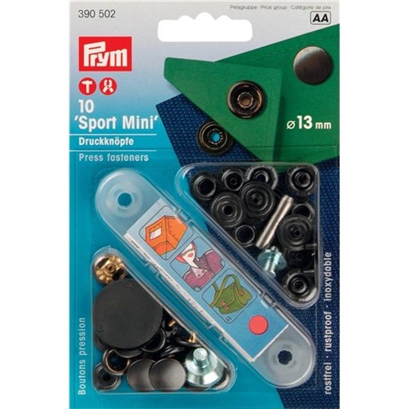 Prym tryckknappar Sport Mini